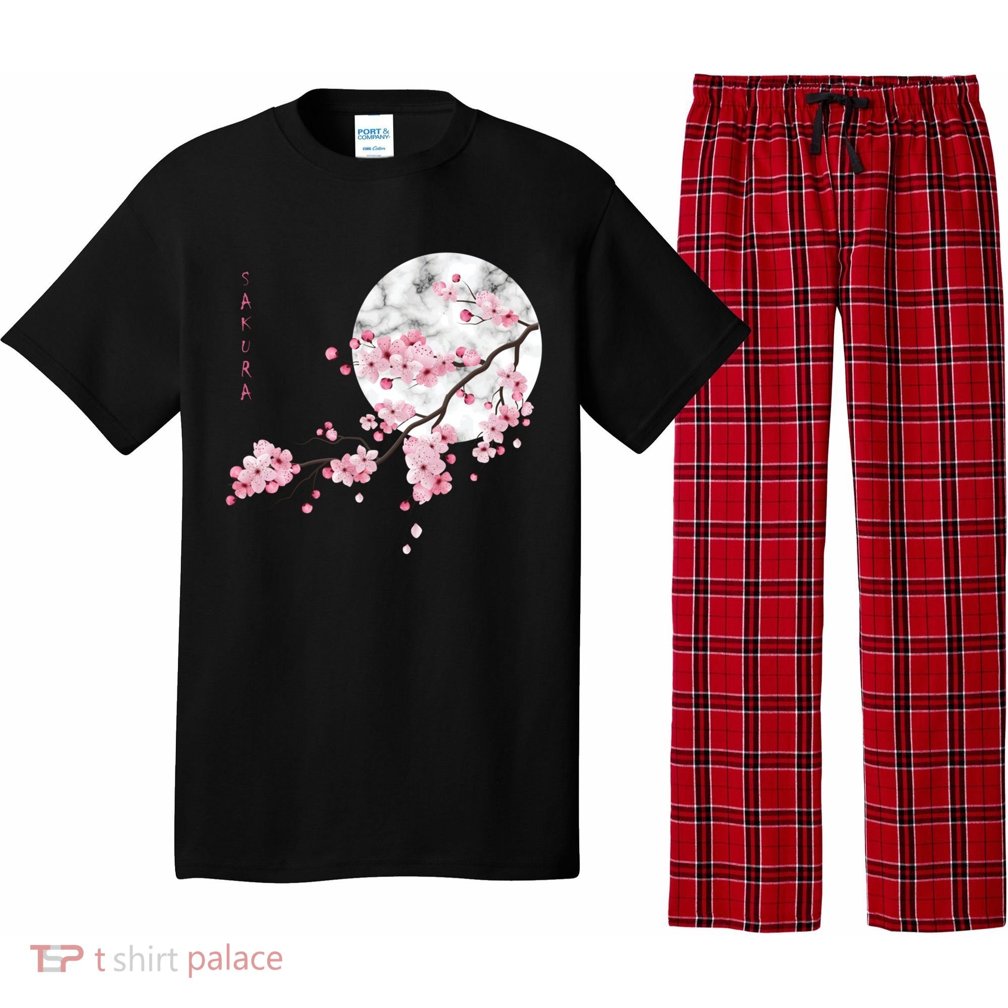 Sakura Cherry Blossom Japan's Favorite Flower Gift Pajama Set