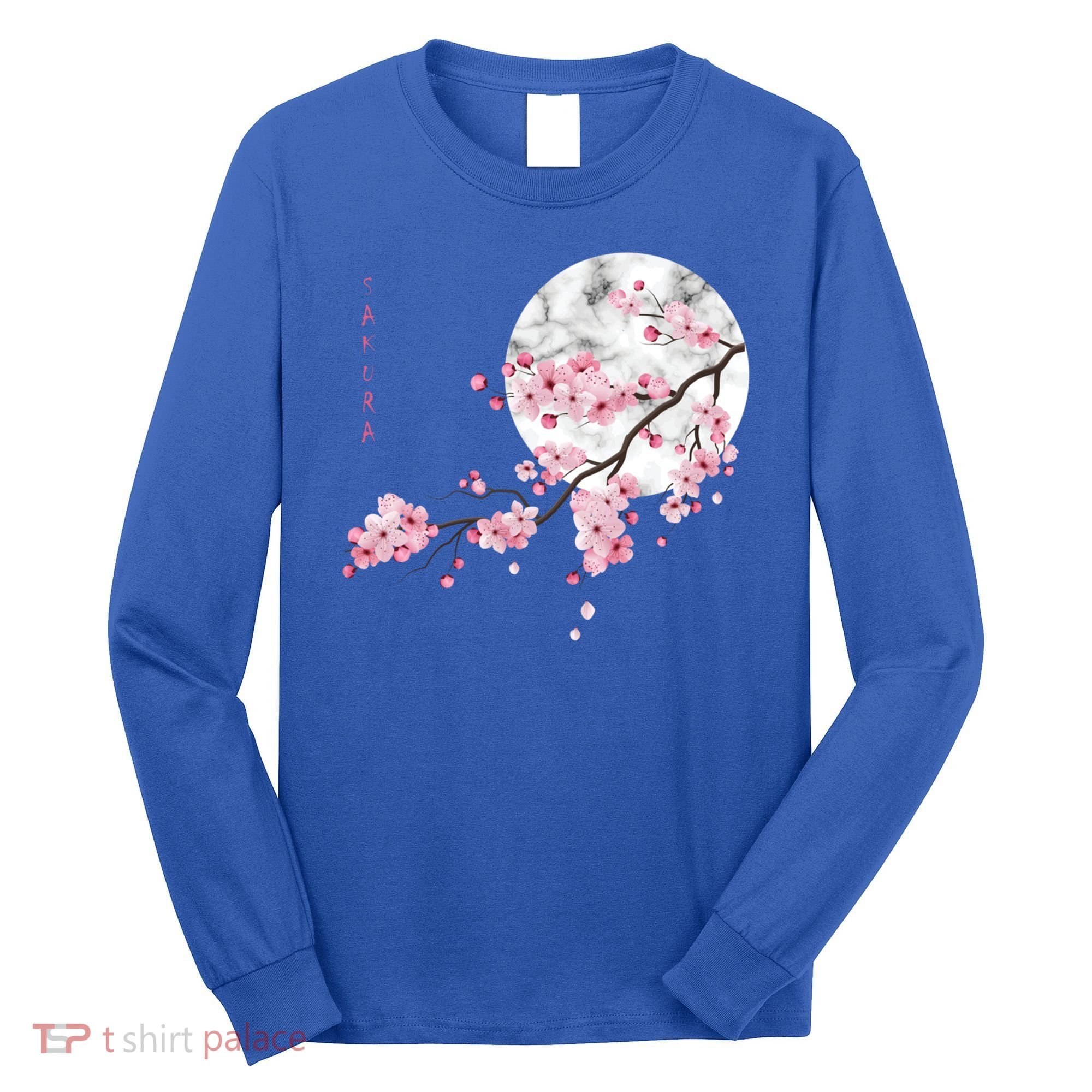 Sakura Cherry Blossom Japan's Favorite Flower Gift Long Sleeve Shirt