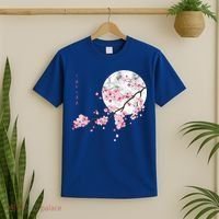 Sakura Cherry Blossom Japan's Favorite Flower Gift T-Shirt thumb 2