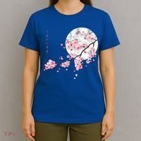 Sakura Cherry Blossom Japan's Favorite Flower Gift T-Shirt thumb 4