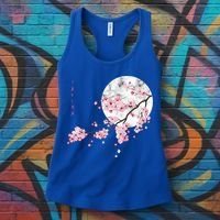 Sakura Cherry Blossom Japan's Favorite Flower Gift Women's Tank Top thumb 3