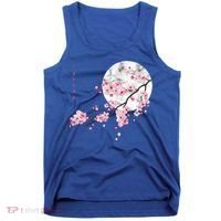 Sakura Cherry Blossom Japan's Favorite Flower Gift Tank Top thumb 0