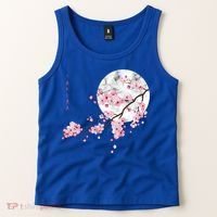 Sakura Cherry Blossom Japan's Favorite Flower Gift Tank Top thumb 2