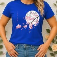 Sakura Cherry Blossom Japan's Favorite Flower Gift Women's T-Shirt thumb 2