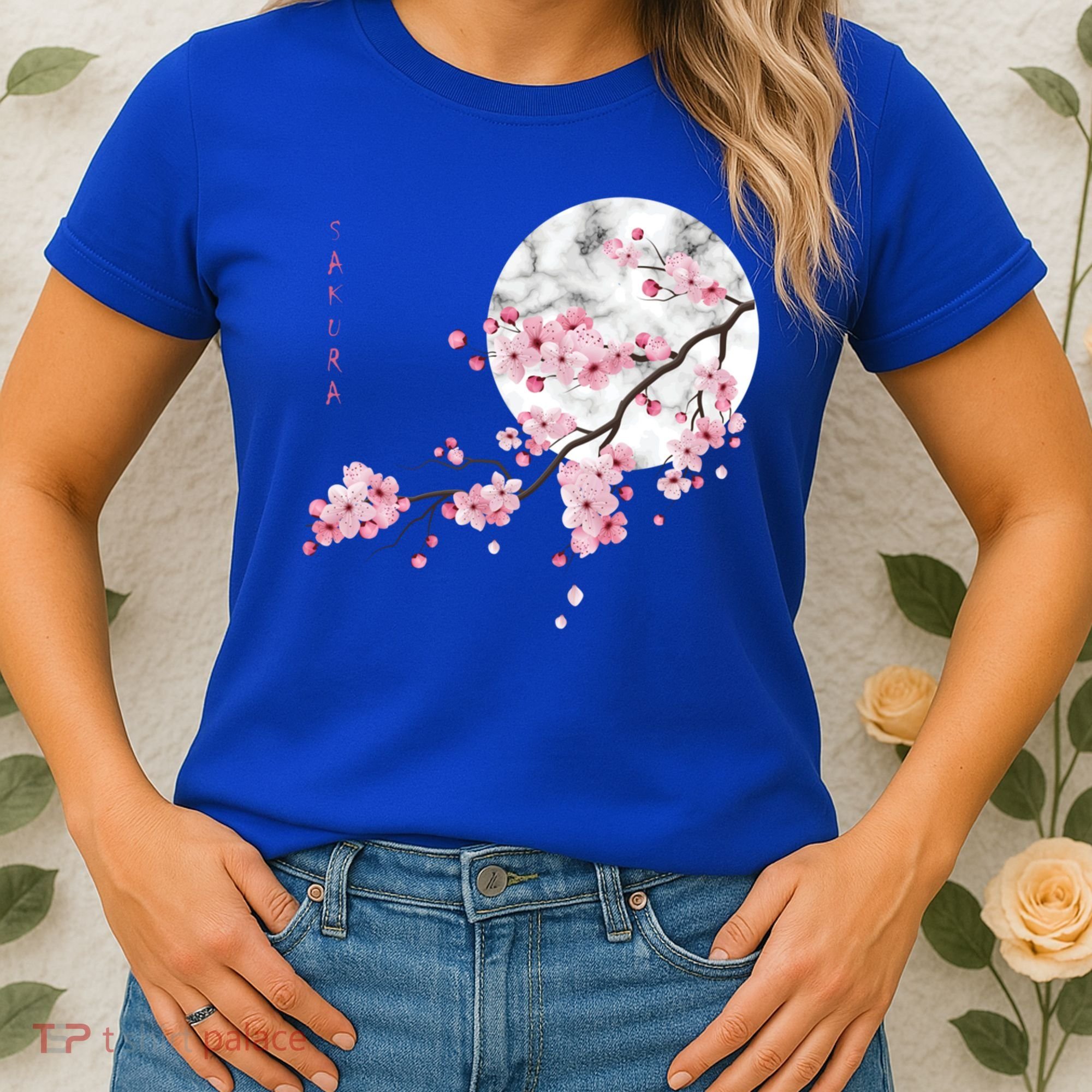Sakura Cherry Blossom Japan's Favorite Flower Gift Women's T-Shirt