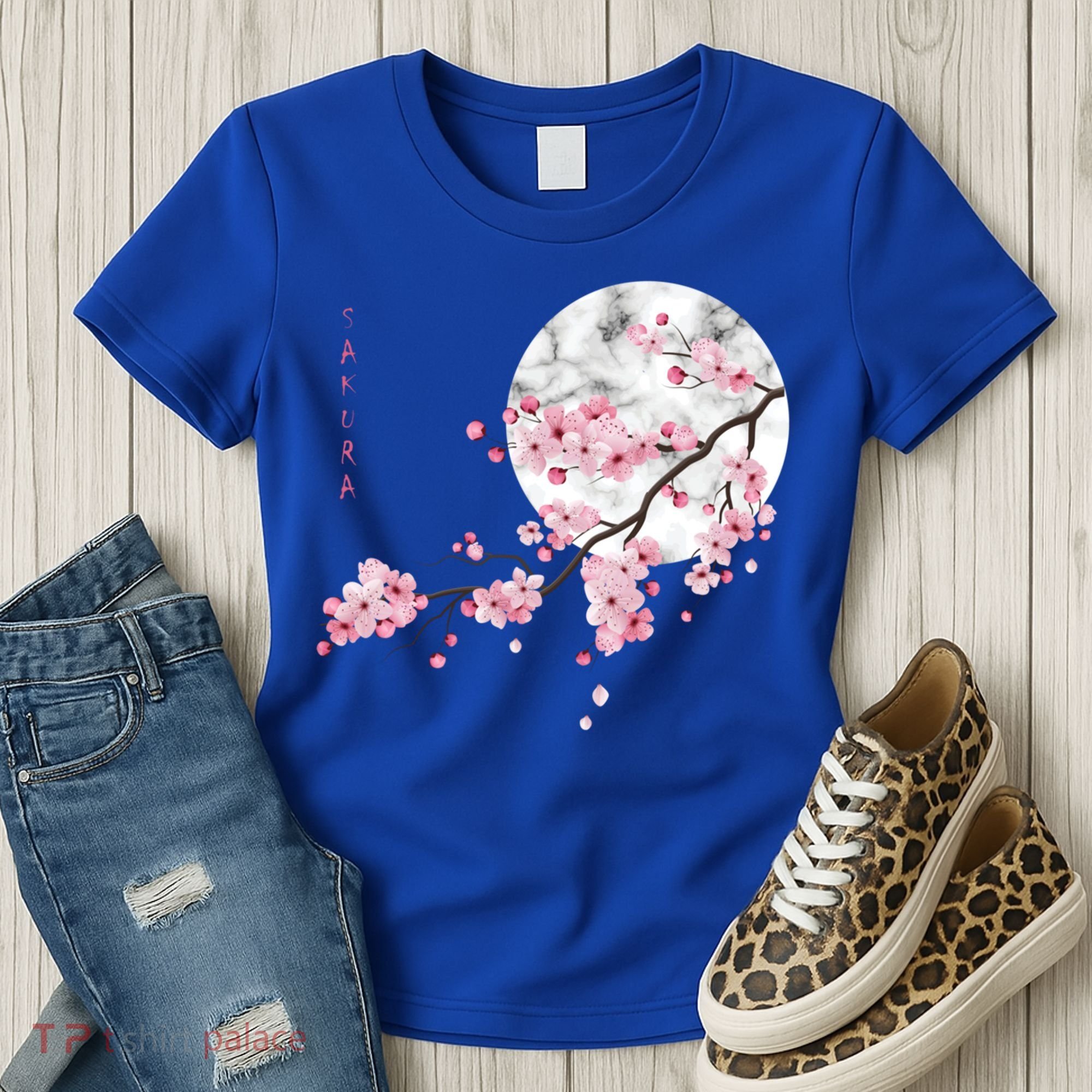 Sakura Cherry Blossom Japan's Favorite Flower Gift Women's T-Shirt