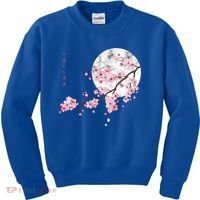 Sakura Cherry Blossom Japan's Favorite Flower Gift Kids Sweatshirt thumb 0
