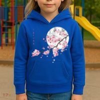 Sakura Cherry Blossom Japan's Favorite Flower Gift Kids Hoodie thumb 3