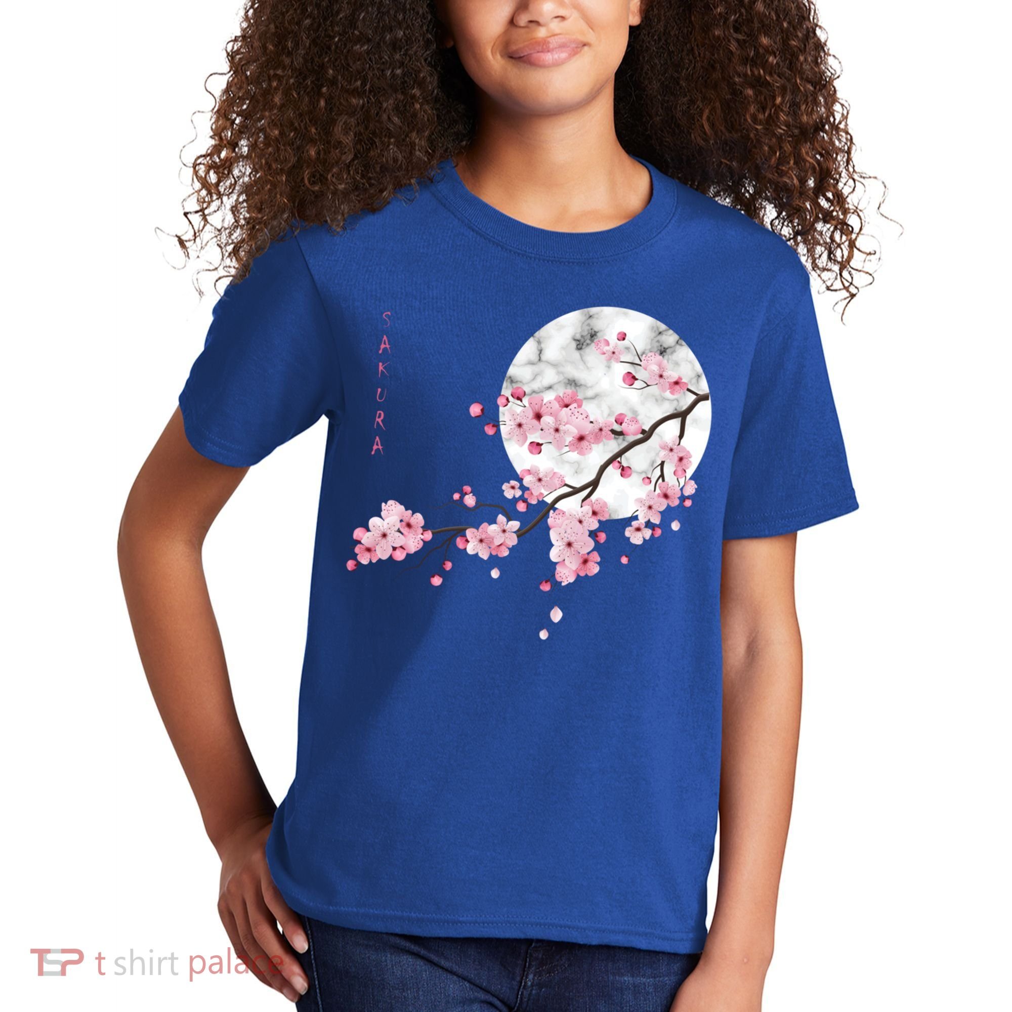 Sakura Cherry Blossom Japan's Favorite Flower Gift Kids T-Shirt