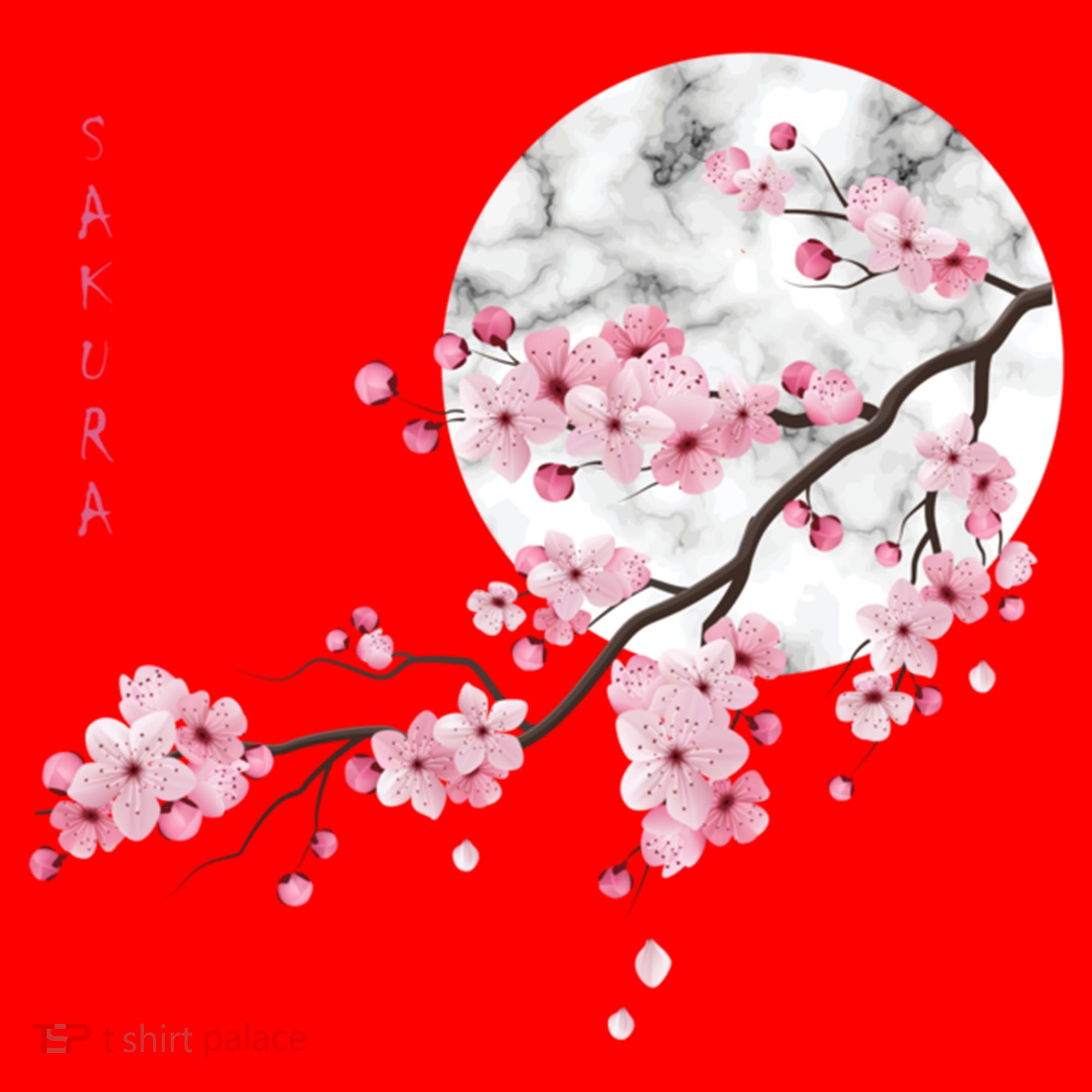 Sakura Cherry Blossom Japan's Favorite Flower Gift Santa Hat