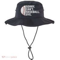Sorry Can't Baseball Bye Funny Baseball For Women Bucket Hat thumb 0
