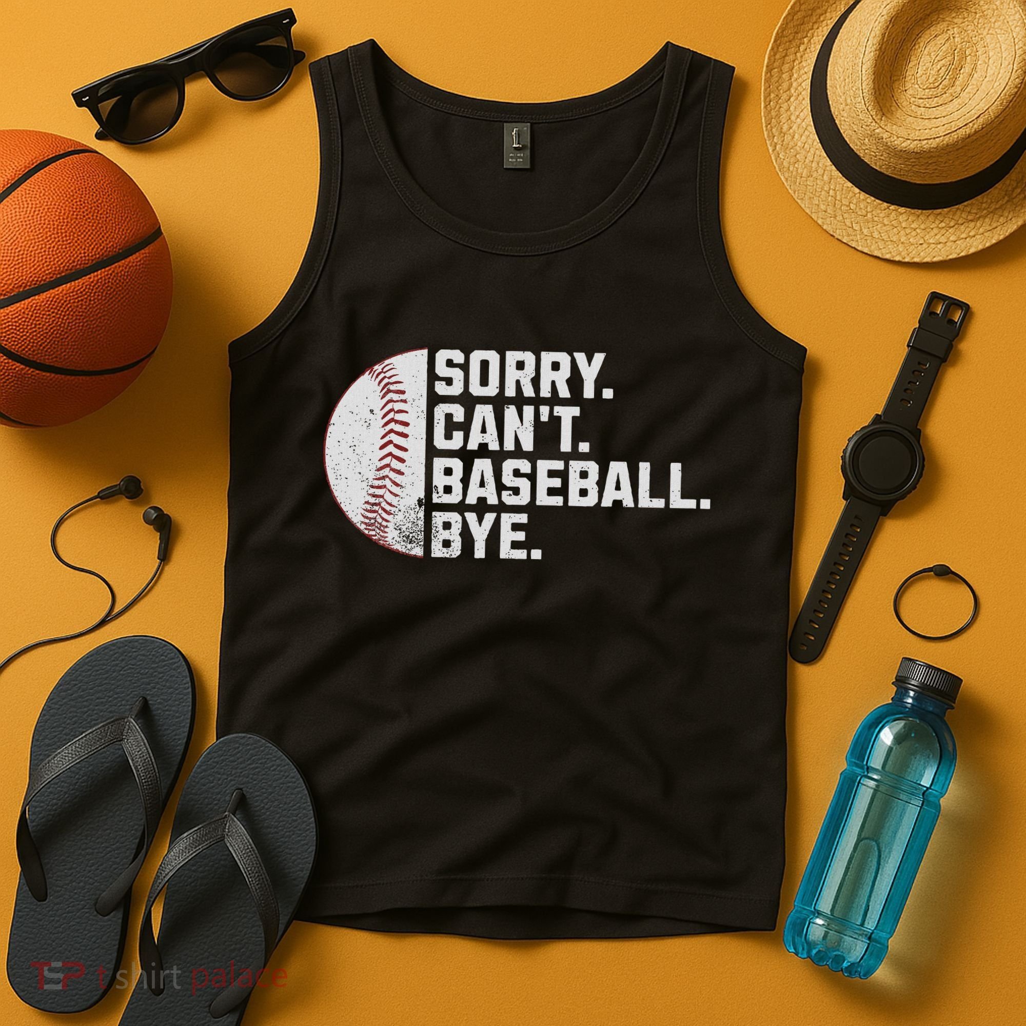 Sorry Can't Baseball Bye Funny Baseball For Women Tank Top