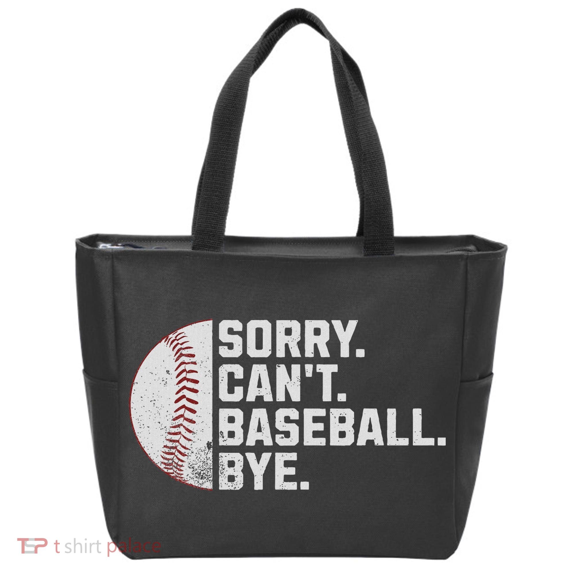 Sorry Can't Baseball Bye Funny Baseball For Women Tote Bag