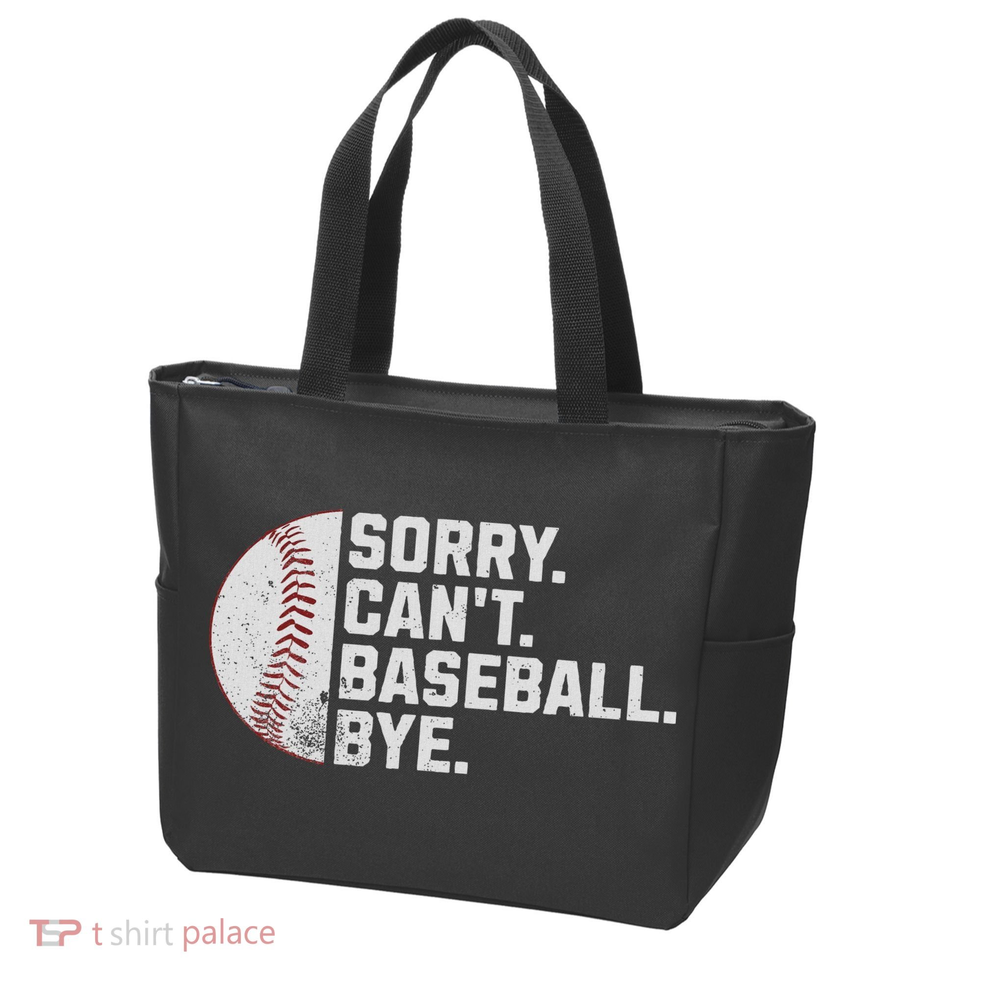 Sorry Can't Baseball Bye Funny Baseball For Women Tote Bag