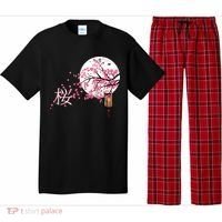Sakura 桜 Cherry Blossom Japanese Graphical Art Flower Cool Gift Pajama Set thumb 0