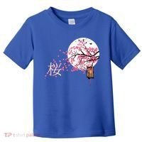 Sakura 桜 Cherry Blossom Japanese Graphical Art Flower Cool Gift Toddler T-Shirt thumb 0