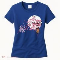 Sakura 桜 Cherry Blossom Japanese Graphical Art Flower Cool Gift Women's T-Shirt thumb 0