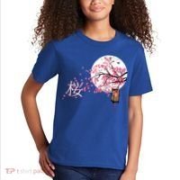 Sakura 桜 Cherry Blossom Japanese Graphical Art Flower Cool Gift Kids T-Shirt thumb 2