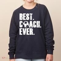 SOCCER COACH BEST COACH EVER SOCCER GIFT Women's Sweatshirt thumb 0