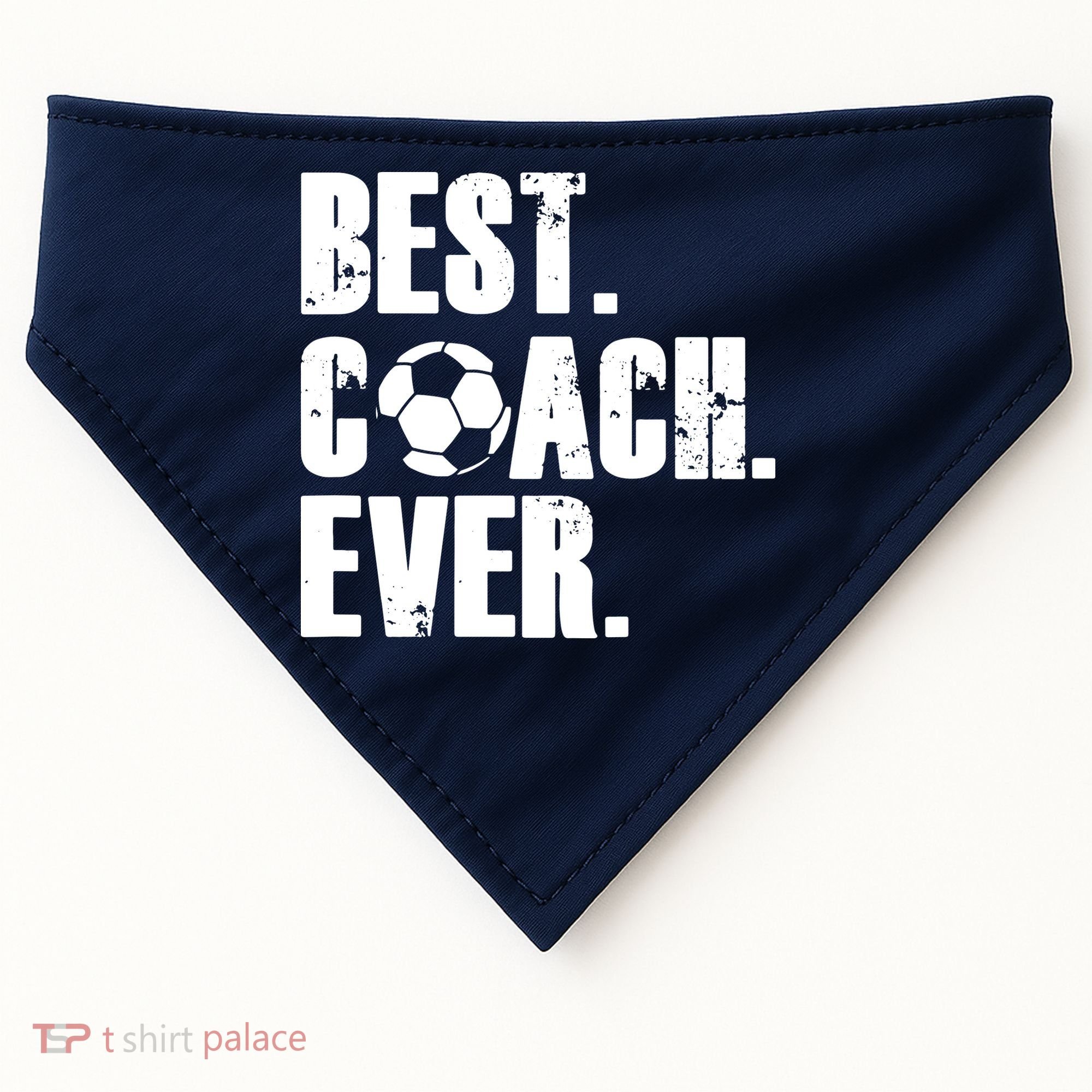 SOCCER COACH BEST COACH EVER SOCCER GIFT USA-Made Doggie Bandana