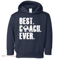 SOCCER COACH BEST COACH EVER SOCCER GIFT Toddler Hoodie thumb 0