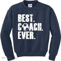 SOCCER COACH BEST COACH EVER SOCCER GIFT Kids Sweatshirt thumb 0