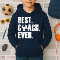 SOCCER COACH BEST COACH EVER SOCCER GIFT Kids Hoodie thumb 2