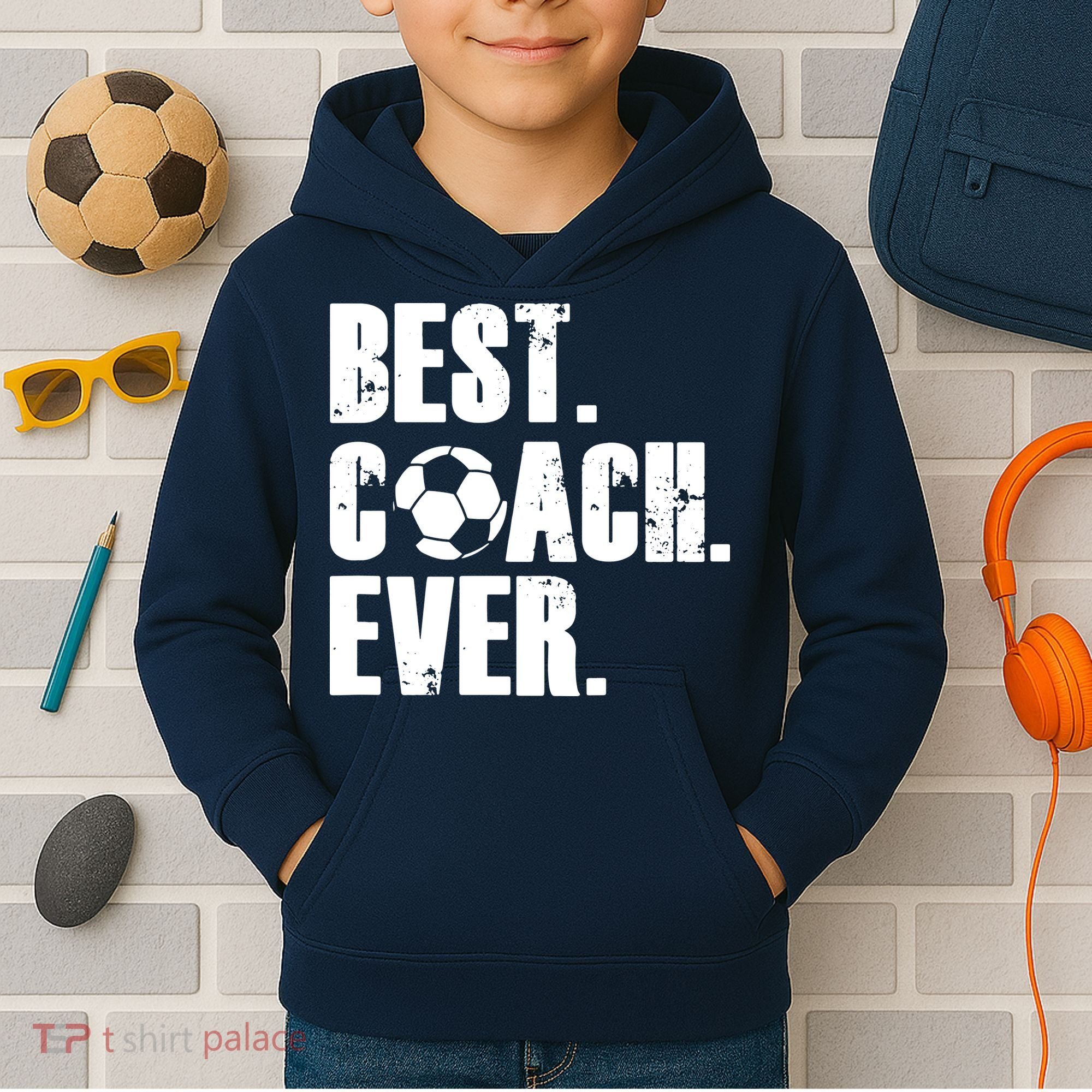 SOCCER COACH BEST COACH EVER SOCCER GIFT Kids Hoodie