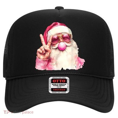 Santa Claus Blowing Sunglasses Christmas Hat