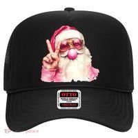 Santa Claus Blowing Sunglasses Christmas Hat thumb 0