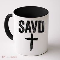 Saved Cross Bible Christian Believe Faith Jesus Savd Coffee Mug thumb 0