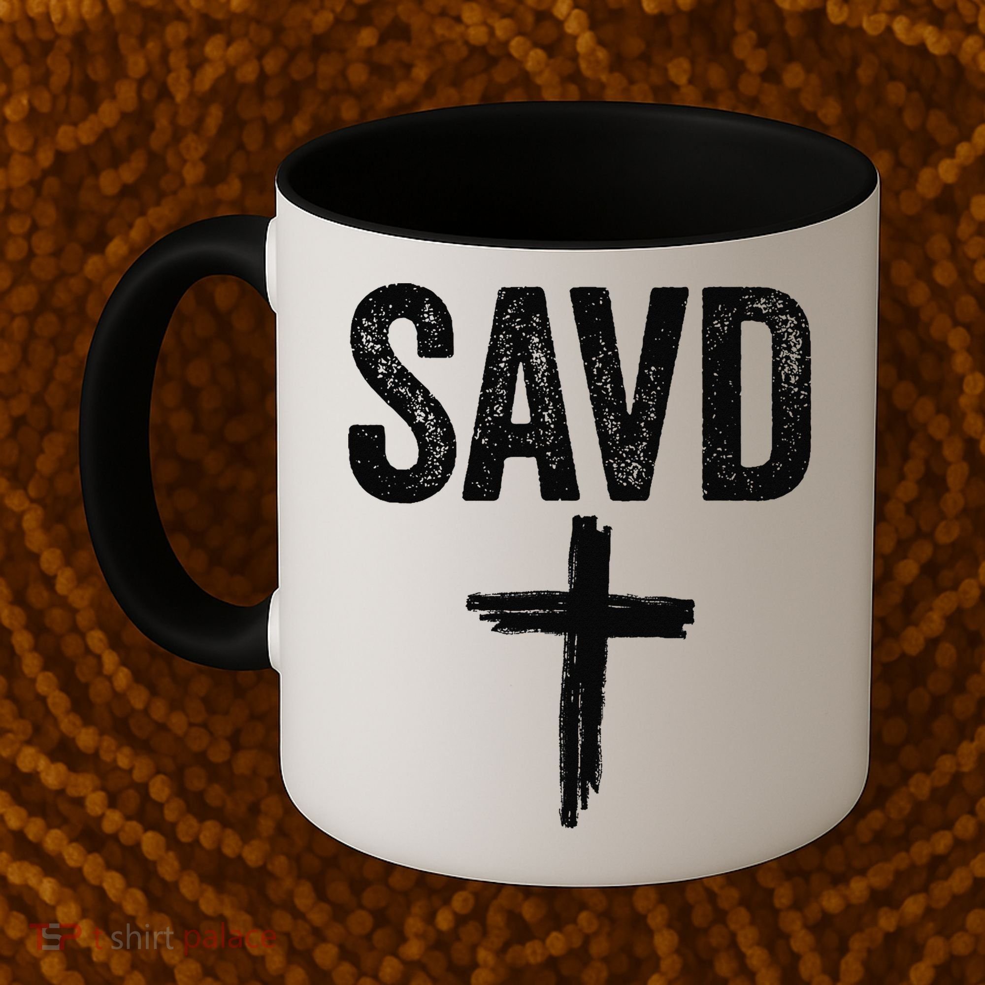 Saved Cross Bible Christian Believe Faith Jesus Savd Coffee Mug