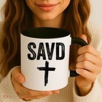 Saved Cross Bible Christian Believe Faith Jesus Savd Coffee Mug thumb 3