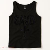 Saved Cross Bible Christian Believe Faith Jesus Savd Tank Top thumb 2