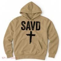 Saved Cross Bible Christian Believe Faith Jesus Savd Hoodie thumb 0