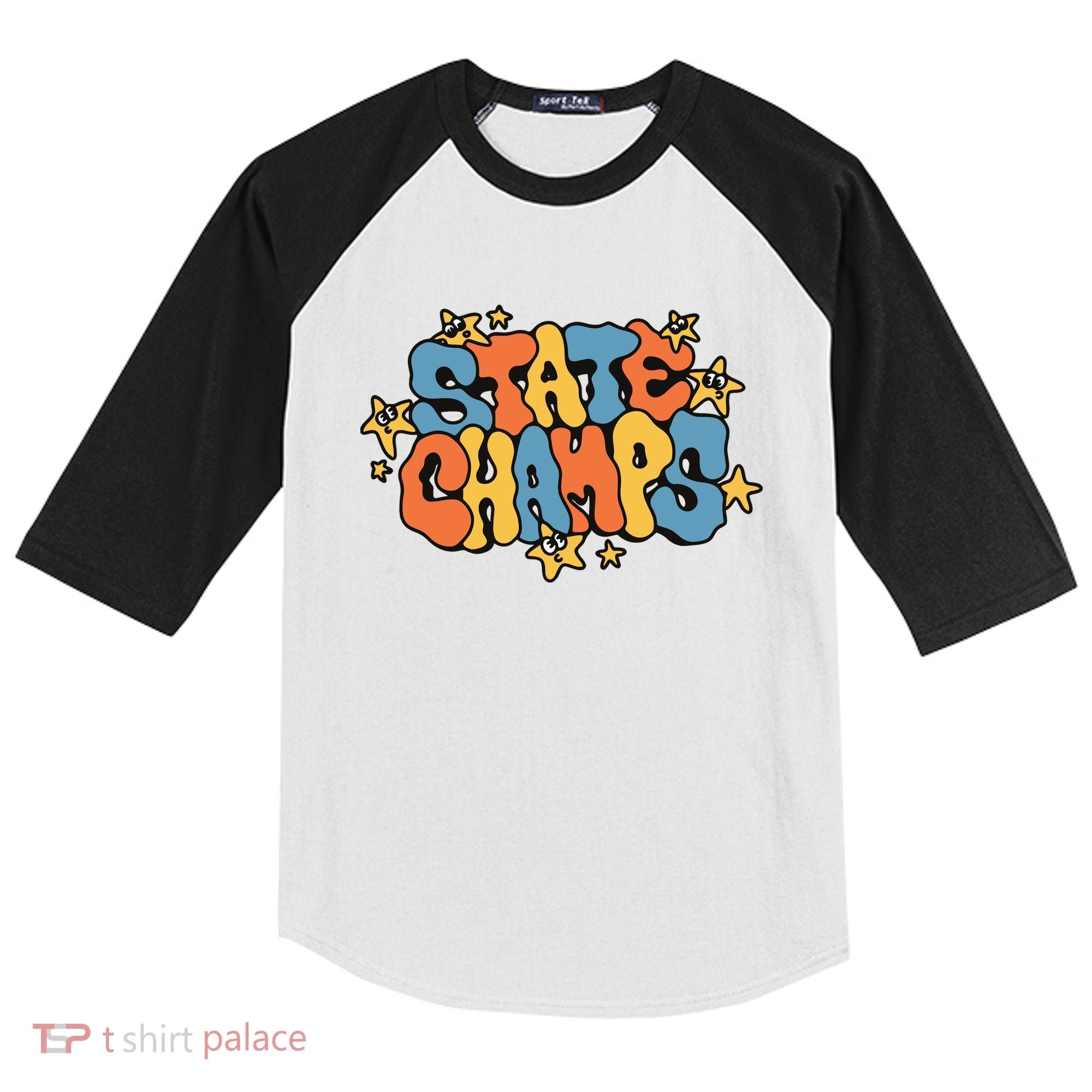 State Champs Bubble Kids Colorblock Raglan Jersey