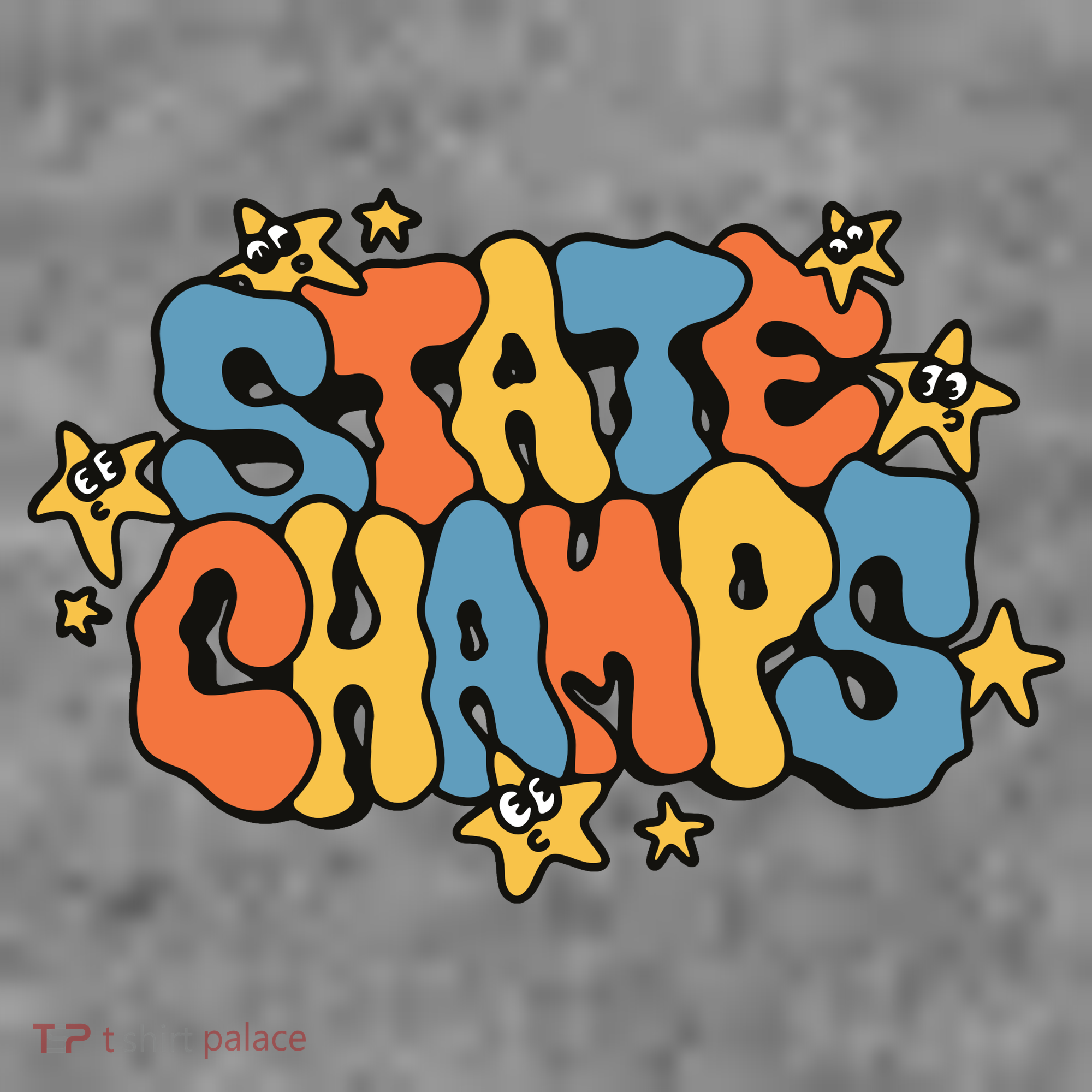 State Champs Bubble Toddler Hoodie