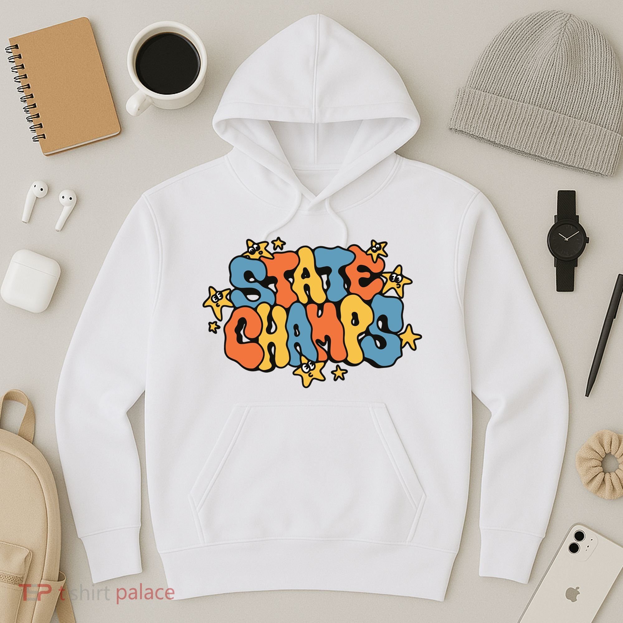 State Champs Bubble Hoodie