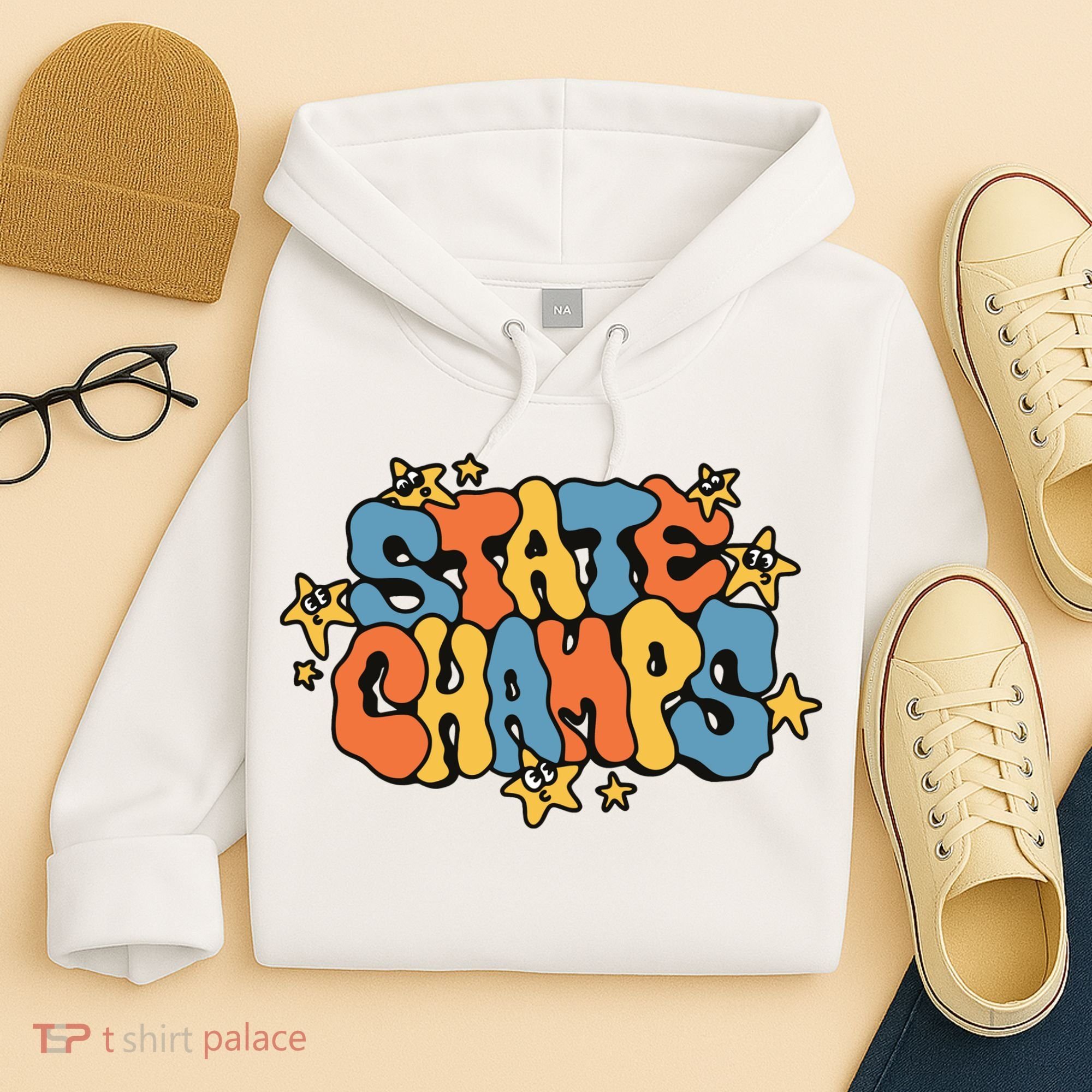 State Champs Bubble Hoodie