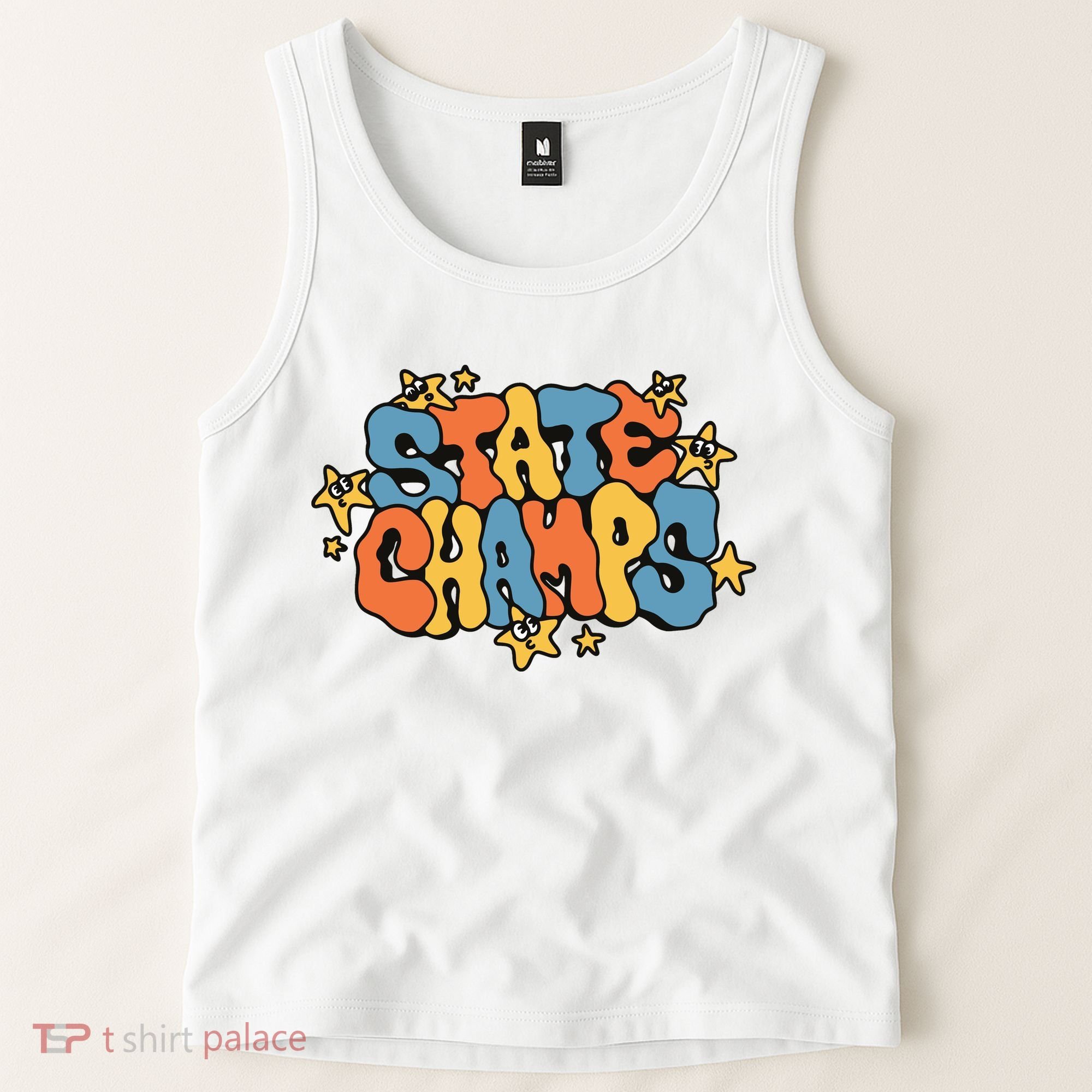 State Champs Bubble Tank Top