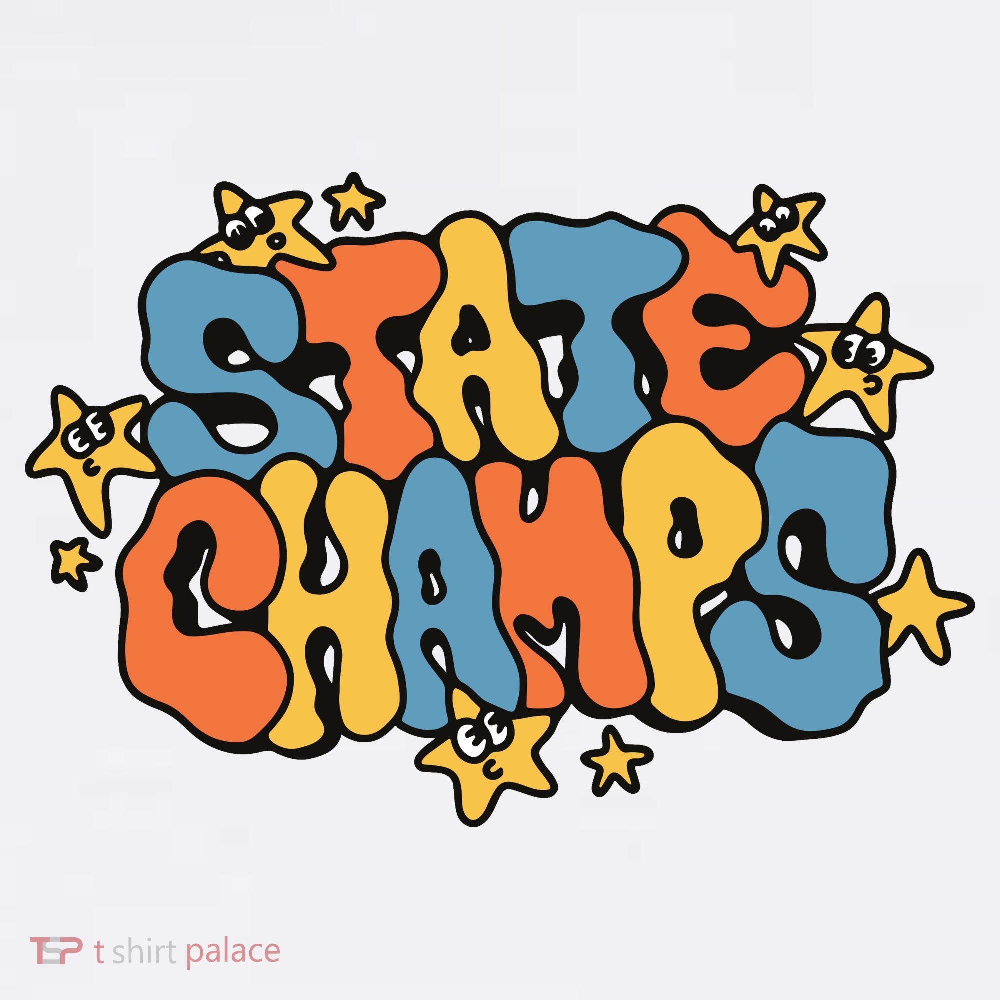 State Champs Bubble Tank Top
