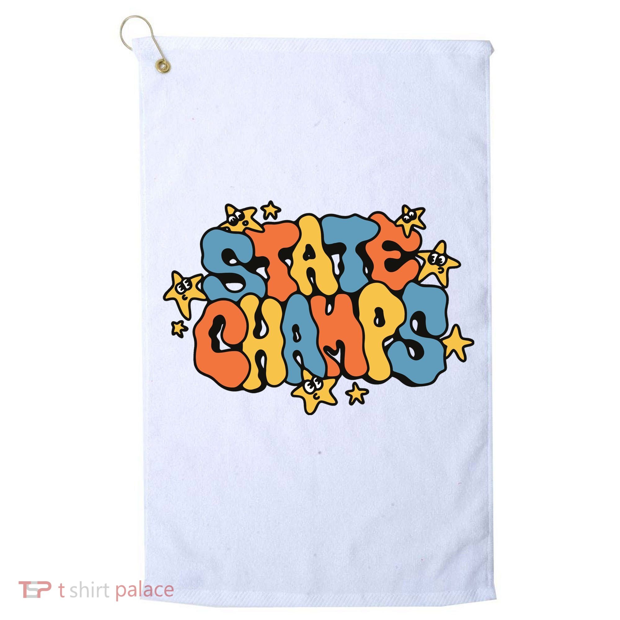 State Champs Bubble Golf Towel