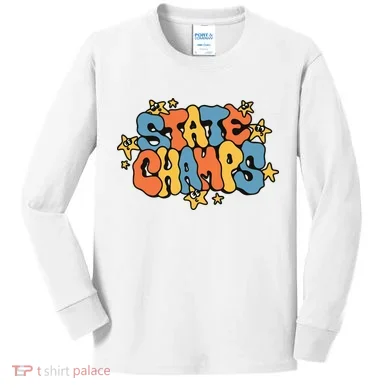 State Champs Bubble Kids Long Sleeve Shirt