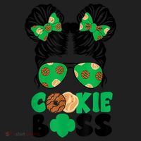 Scout Cookie Boss Kidlife Messy Bun Sunglasses Tumbler thumb 3