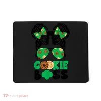 Scout Cookie Boss Kidlife Messy Bun Sunglasses Mousepad thumb 0