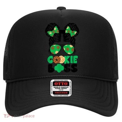 Scout Cookie Boss Kidlife Messy Bun Sunglasses Hat
