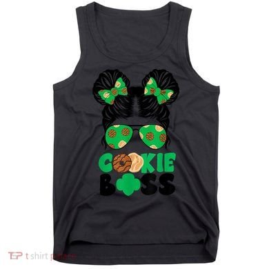 Scout Cookie Boss Kidlife Messy Bun Sunglasses Tank Top