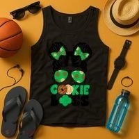 Scout Cookie Boss Kidlife Messy Bun Sunglasses Tank Top thumb 4