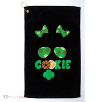 Scout Cookie Boss Kidlife Messy Bun Sunglasses Golf Towel thumb 0