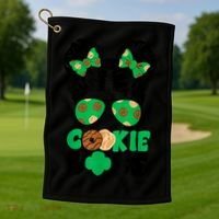 Scout Cookie Boss Kidlife Messy Bun Sunglasses Golf Towel thumb 1